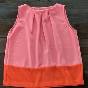 Loft pink and orange tank